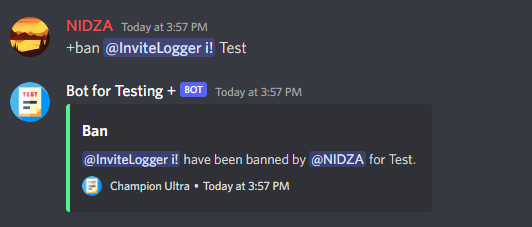 Ban